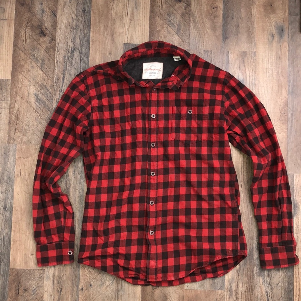 Weatherproof men’s plaid